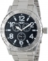 I By Invicta Men's 41704-003 Stainless Steel Black Dial Watch