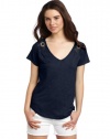 Lucky Brand Women's Collette Lace Tee