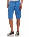 Calvin Klein Sportswear Men's Cargo Short, Snorkel Blue, 34