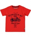 Sean John Tuned For Speed T-Shirt (Sizes 8 - 18) - red, 14 - 16