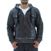 Affliction On Fire Men's Hoodie Hooded Sweatshirt Jacket Gray Size L