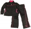 Puma Kids 2-7 Black Girls Tricot Track Jacket And Pant Set