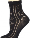 PACT Women's Pointelle Anklet Sock