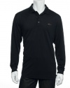 Greg Norman for Tasso Elba Men's Black Polo Shirt