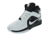 Nike Kids Team Hustle D 6 (PS) White/White/Black Basketball Shoes 2 Kids US