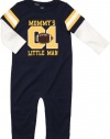 Carter's Baby Boy's Infant Long Sleeve One Piece Coverall - Mommy's Little Man-12 Months