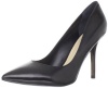 Guess Women's Mipolia5 Pump,Black Leather,8.5 M US