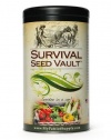 Survival Seed Vault - Heirloom Emergency Survival Seeds - Plant a Full Acre Crisis Victory Garden - 20 Easy-to-grow Varieties