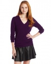 Magaschoni Women's 100% Cashmere V Neck Sweater
