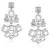 Kate Spade New York Kate Spade Earrings Clear and Silver Colored Chandelier Earrings