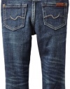 7 For All Mankind Baby-boys Infant The Slimmy, Indigo Washed, 12 Months