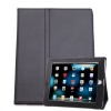 HDE Magnetic Folding Leather Folio Case Cover Stand for Apple iPad 1st Generation Tablet (Black)