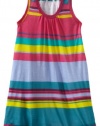 Splendid Littles Girls 2-6X Canyon Stripe Dress, Horizon, 2T