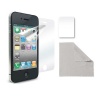 iLuv Clear Protective Film Kit for iPhone 4S - 1 Pack - Case - Retail Packaging - Clear