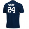 New York Yankees Robinson Cano Player Name and Number T-Shirt by Majestic