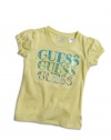 GUESS Kids Girls little girl logo top, LIME (4)