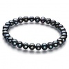PearlsOnly Bliss Black 6.0-6.5mm A Freshwater Cultured Pearl Bracelet