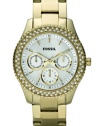 Fossil Women's ES2861 Stainless Steel Analog with White Dial Watch
