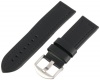 Hadley-Roma Men's MSM905RA-240 24-mm Black Genuine Leather WatchStrap