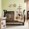 Forest Friends 5 Piece Baby Crib Bedding Set with Bumper by Carters