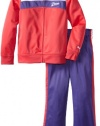 Puma Girls 2-6X Little Front Pieced Tricot Track Jacket And Pant Set