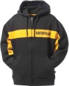 Caterpillar Men's Power Stripe Zip Sweatshirt