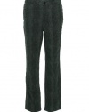 Jones New York Women's Petite Lexington Straight Jeans Dark Grey Snake 6P