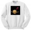 777images Space Fantasy - Saturn with its rings and space dust in a view as we approach with the sun at our back. - Sweatshirts - Youth SweatShirt XS(2-4)