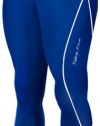 New 054 Skin Tights Compression Leggings Base Layer Blue Running Pants Mens