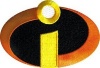 Disney The Incredibles Logo Costume Embroidered Iron On Licensed Applique Patch