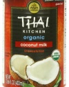 Thai Kitchen Organic Coconut Milk Unsweetened , 13.66-Ounce (Pack of 6)