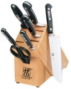Zwilling J.A. Henckels Pro S Stainless-Steel 8-Piece Knife Set with Block