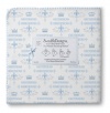 SwaddleDesigns Little Prince Ultimate Receiving Blanket, Pastel Blue