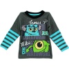 Disney Monsters Inc Boys Sully & Mike Long Sleeve T-Shirt