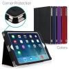 [CORNER PROTECTION] CaseCrown Bold Standby Pro Case (Black) for Apple iPad Air with Sleep / Wake, Hand Grip, Corner Protection, & Multi-Angle Viewing Stand
