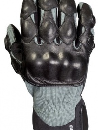 Decade Motorsport Street Gloves (Black and Gray, Medium/Large)