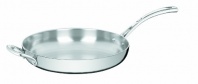 Cuisinart FCT22-30HF French Classic Tri-Ply Stainless 12-Inch French Skillet with Helper Handle