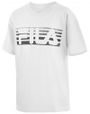Fila Boy's Slice Tennis Cotton T-Shirt WHITE LRG REG