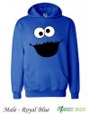 Kid's Sesame Street Cookie Monster Sweatshirt with hoodies Small