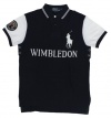 Polo Ralph Lauren Men's Custom-Fit Wimbledon Tennis Polo Shirt (Small, French Navy)