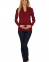 BellyMoms Shirred Maternity and Nursing Long Sleeves Top