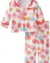 ABSORBA Baby-Girls Infant Cupcakes Pajama Set
