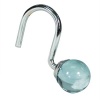 Elegant Home Fashions Acrylic Light Blue Globe Hook