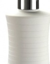 Free-Free USA SHA2SNW Matte White Rubber Finish Acrylic Soap Dispenser