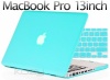 Kuzy - 2in1 Teal / Turquoise Hot Blue 13-Inch Rubberized Satin Hard Case and Keyboard Cover for NEW Macbook PRO 13.3 (A1278 with or without Thunderbolt) Aluminum Unibody Skin.