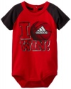 adidas Baby-Boys Infant IB Swag Bodyshirt, Bright Red, 6 Months