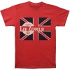 FEA Led Zeppelin Evening of Led Zep 1975 T-Shirt Red