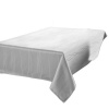 Benson Mills Gourmet Spillproof Heavy Weight Fabric Tablecloth, White, 60-inch by 84-inch