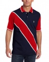 U.S. Polo Assn. Men's Solid Polo with Contrast Color Piecing