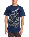 Southpole Men's Flock and Screen Print Graphic T-Shirt